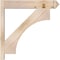 Ekena Millwork Westlake Smooth Arts and Crafts Outlooker, Douglas Fir, 5 1/2"W x 26"D x 26"H OUT06X26X26WTL03SDF - alternate 4